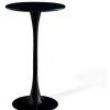 Table Haute Et Bar * | Promo Vmo Home Table Haute Ibiza Black O60 Cm