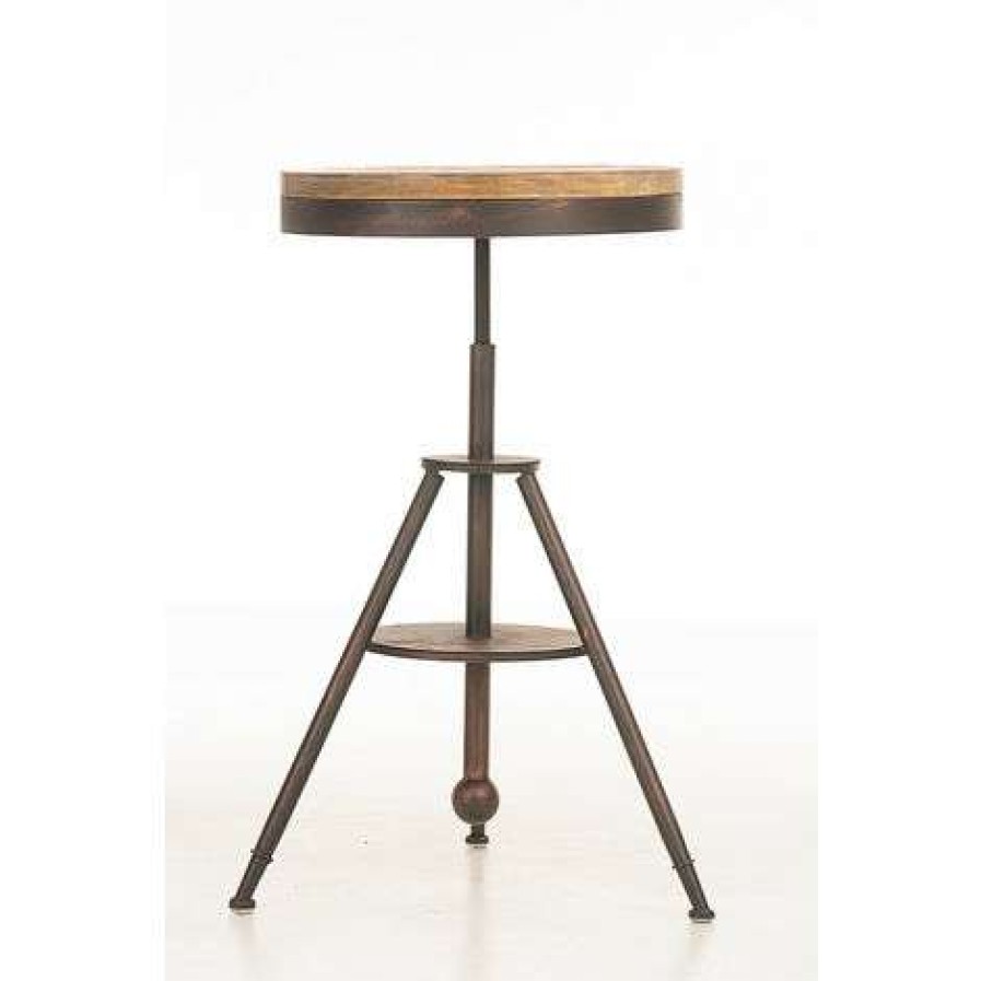 Table Haute Et Bar * | Promo Clp Table De Bar Moko O 50 Cm Bronze