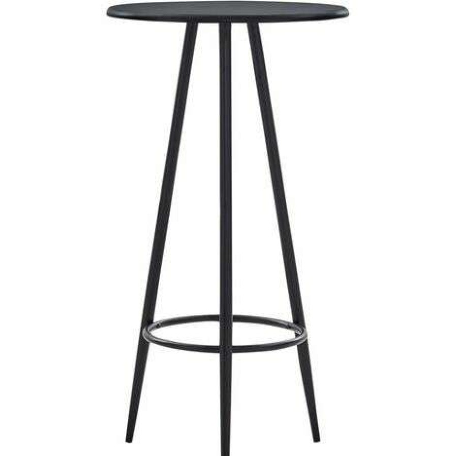 Table Haute Et Bar * | Meilleur Prix Hommoo Ensemble De Bar 3 Pcs Similicuir Orange Hdv21898