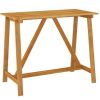 Table Haute Et Bar * | Nouveau Youthup Table De Bar De Jardin 140X70X104 Cm Bois D'Acacia Massif Brun