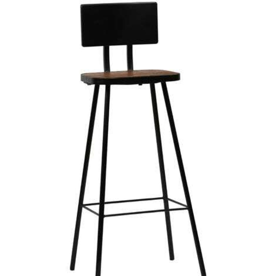 Table Haute Et Bar * | Promo Asupermall Ensemble De Bar 3 Pcs Noir