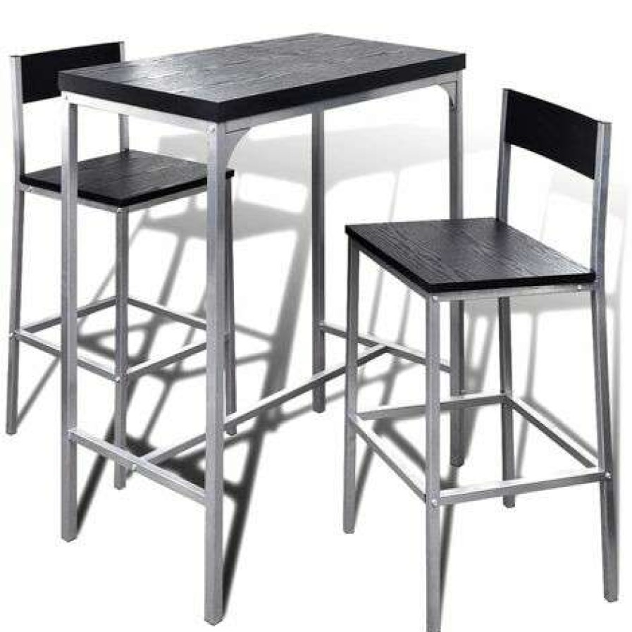 Table Haute Et Bar * | Vente Flash True Deal Ensemble De Bar A Petit-Dejeuner