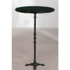 Table Haute Et Bar * | Bon Marche Table Haute De Bar En Marbre Lupin Slim Design Sklum Marbre Noir Noir Vert