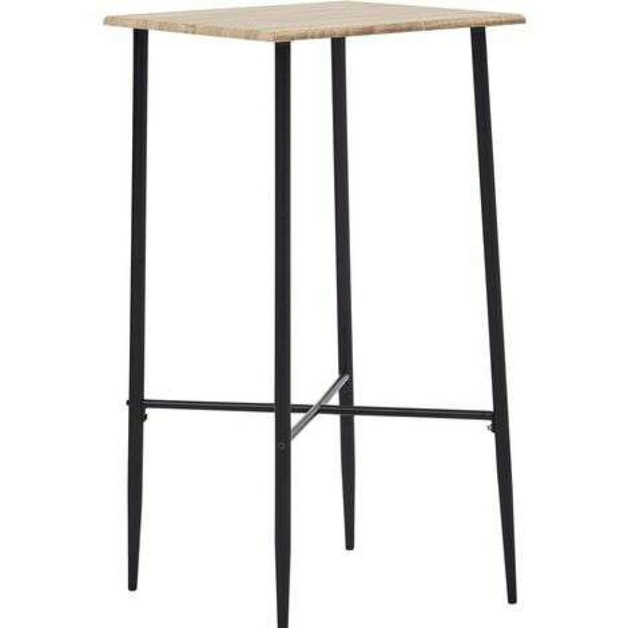 Table Haute Et Bar * | Promo True Deal Ensemble De Bar 5 Pcs Plastique Gris