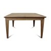 Table Haute Et Bar * | Remise M-S Table Carre En Chene Avec Allonge