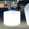 Table Haute Et Bar * | Budget Ahd Amazing Home Design Table Cubique Lumineuse Led D'Exterieur 43X43Cm Bar Restaurant Cubo Bo