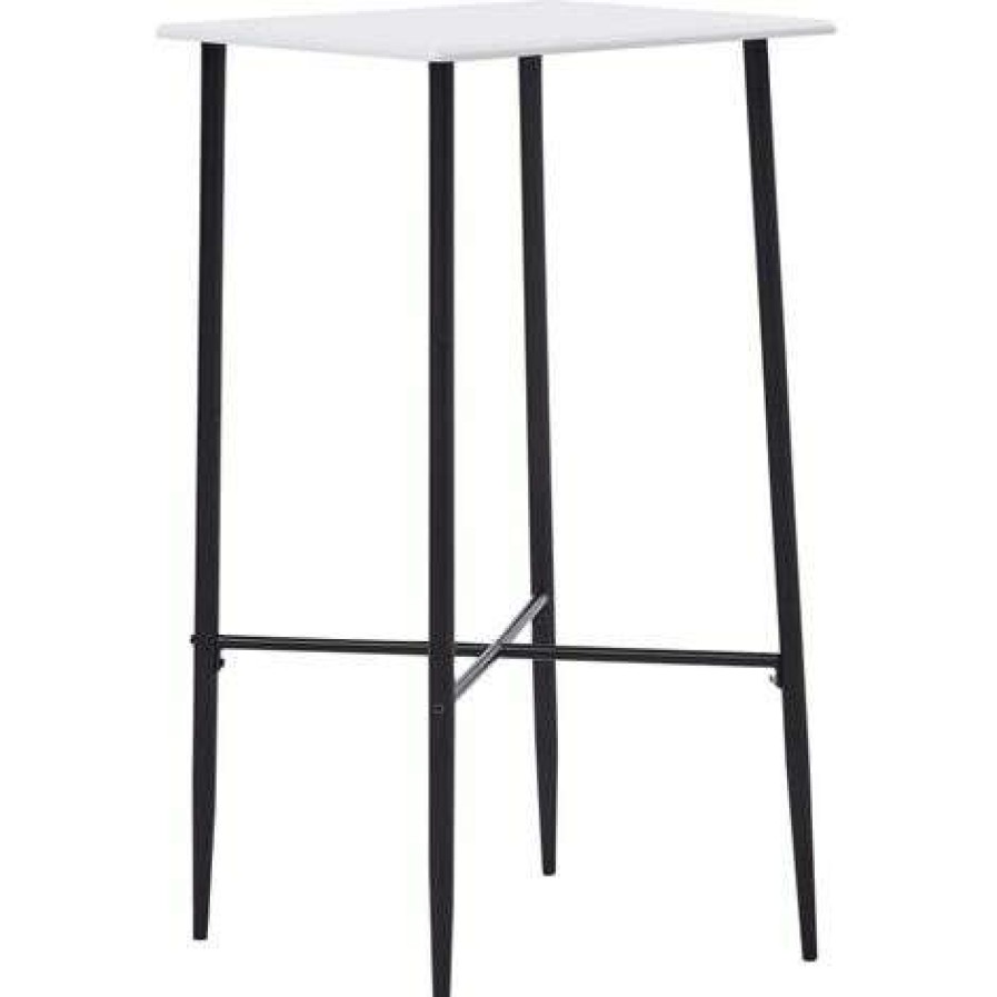 Table Haute Et Bar * | Promo Hommoo Ensemble De Bar 5 Pcs Similicuir Gris Hdv22144