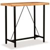 Table Haute Et Bar * | Meilleure Vente Youthup Table De Bar Bois Massif De Sesham 120 X 60 X 107 Cm