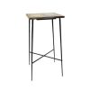 Table Haute Et Bar * | Sortie M&S Mange-Debout 60X60X110 Cm En Manguier Et Metal