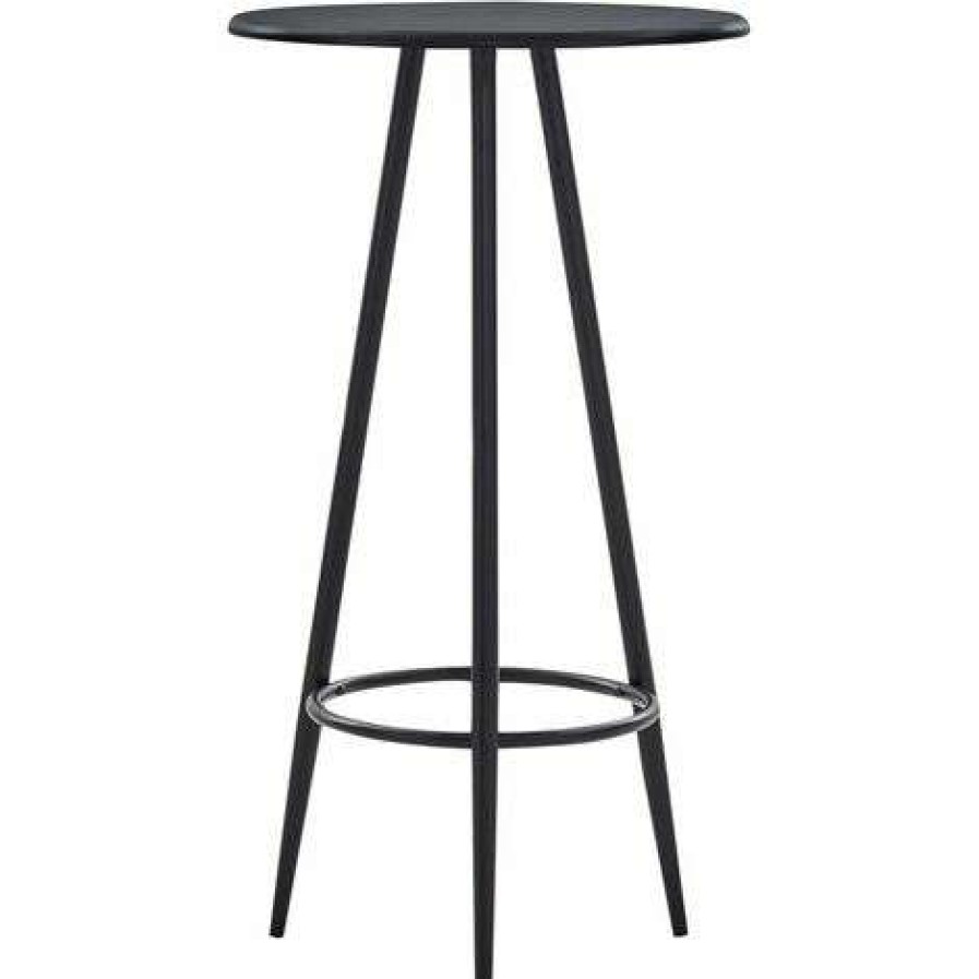 Table Haute Et Bar * | Offres Hommoo Ensemble De Bar 3 Pcs Similicuir Blanc Hdv21886