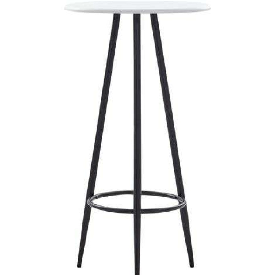 Table Haute Et Bar * | Les Meilleures Critiques De Topdeal Ensemble De Bar 5 Pcs Similicuir Gris