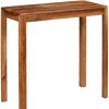 Table Haute Et Bar * | Grosses Soldes Table De Bar Bois 115X55X107 Cm Vidaxl