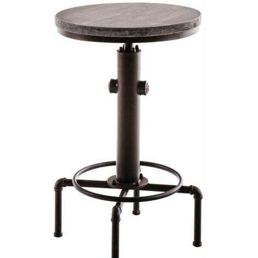 Table Haute Et Bar * | Acheter Clp Table Ronde Lumos O 50 Cm Bronze