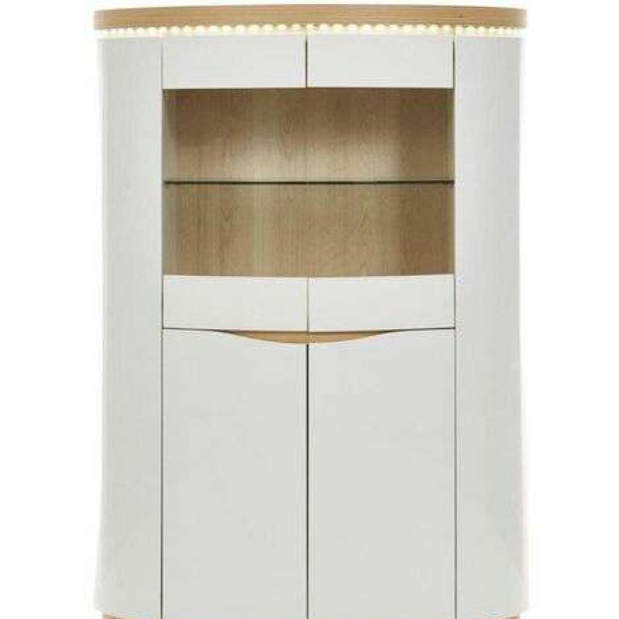 Table Haute Et Bar * | Sortie Paris Prix Meuble De Bar 2 Portes Calypsa 106Cm Beige