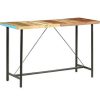 Table Haute Et Bar * | Remise Fuhuidatrading Table De Bar 180X70X107 Cm Bois De Recuperation Solide