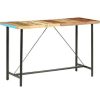 Table Haute Et Bar * | Top 10 Hommoo Table De Bar 180X70X107 Cm Bois De Recuperation Solide