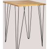 Table Haute Et Bar * | Coupon Table Haute En Manguier (80 80 Cm) Meriem Sklum Bois De Manguiers Fer Mangue Mangue Mangue