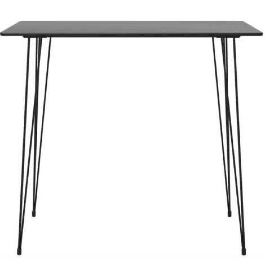 Table Haute Et Bar * | Grosses Soldes Table De Bar 120X60X105 Cm Noir Vidaxl Noir