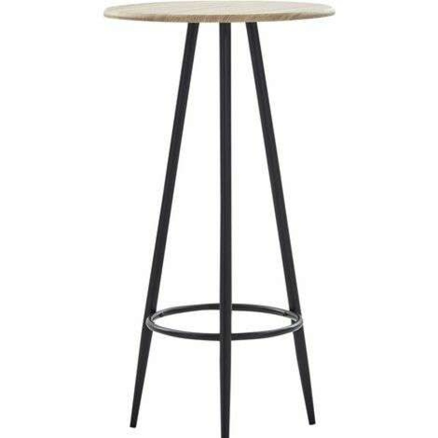 Table Haute Et Bar * | De Gros Hommoo Ensemble De Bar 5 Pcs Plastique Gris Hdv21967