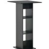 Table Haute Et Bar * | Coupon Hommoo Table De Bar Noir 60X60X110 Cm Hdv22357