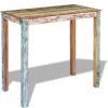 Table Haute Et Bar * | Budget Asupermall Table De Bar Bois Massif De Recuperation 115X60X107 Cm