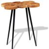 Table Haute Et Bar * | Budget True Deal Table De Bar Bois D'Acacia Massif 90 X 60 X 110 Cm